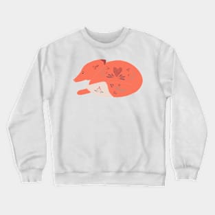 Cross-Stitch Fox Crewneck Sweatshirt